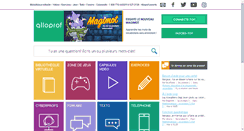Desktop Screenshot of alloprof.qc.ca