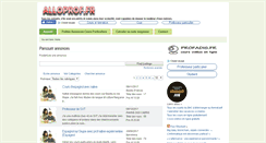 Desktop Screenshot of alloprof.fr